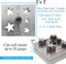 The Beadsmith Steel Disc Cutter Set Includes 4 Punches & Die. Tool for Cutting Corners from: 1/4", 1/2" & 1" Curves & 3/16" x 3/4" Oval Slot Punch. Use Soft Metal Sheet up to 20-24 Gauge & Thinner